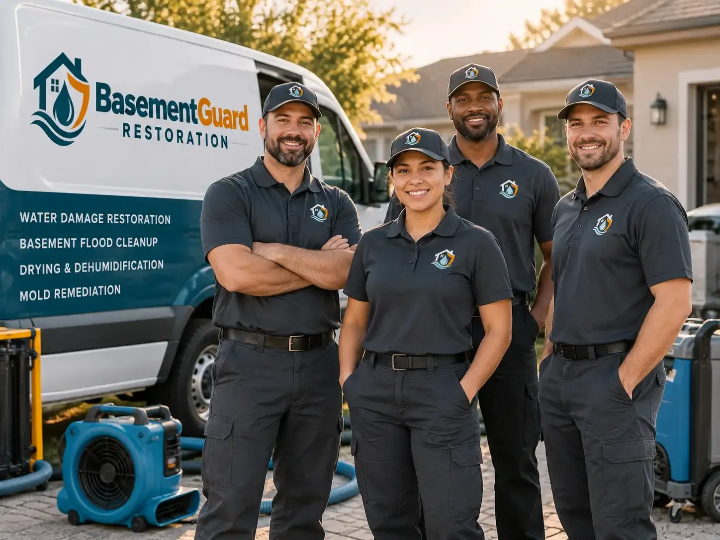 Basement Water Damage Restoration company in Plaza, ND